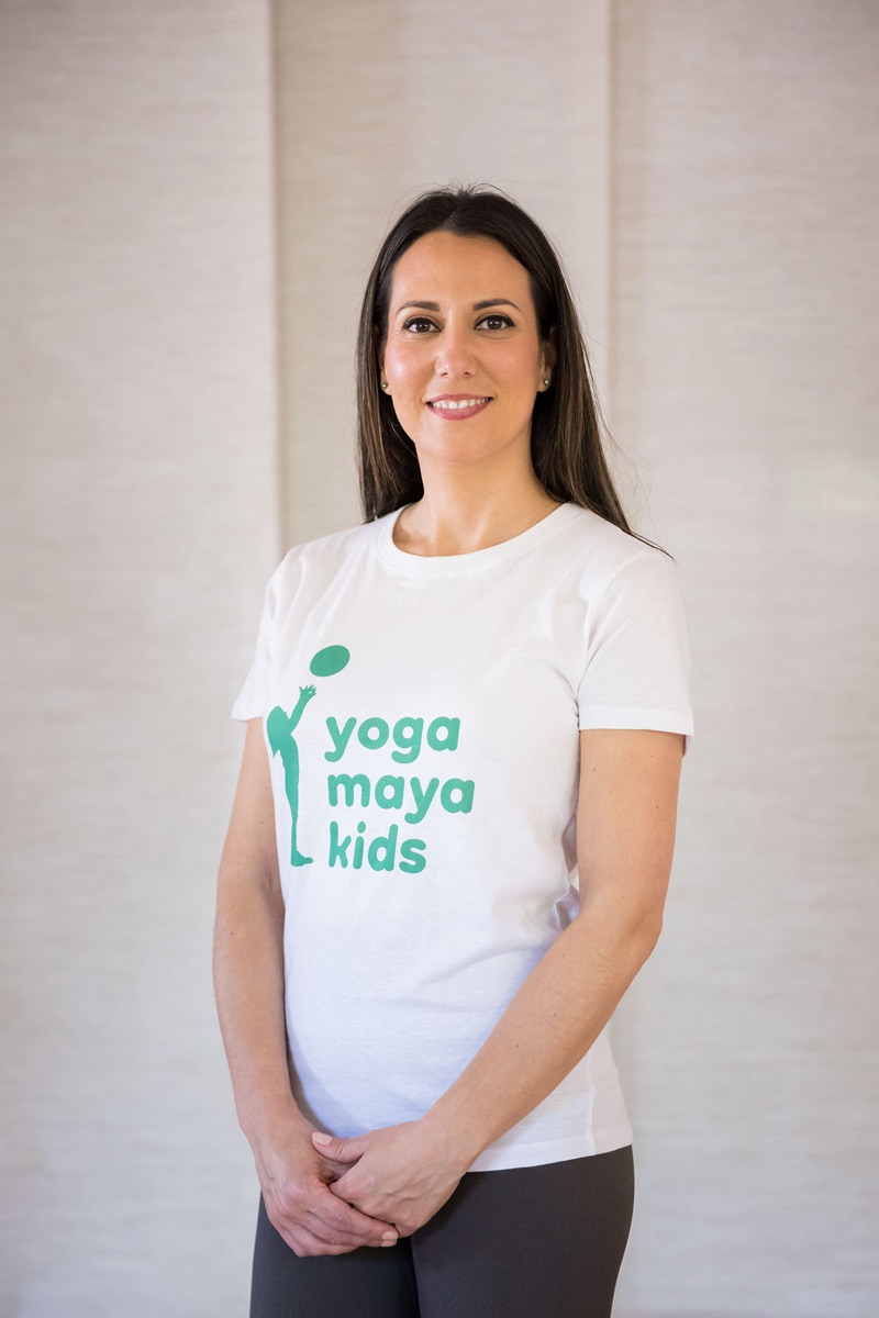María Nicolás, fundadora de Yoga Maya Kids